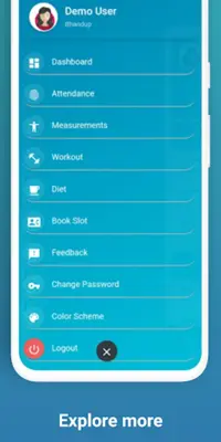 Fitness Board - Member android App screenshot 2